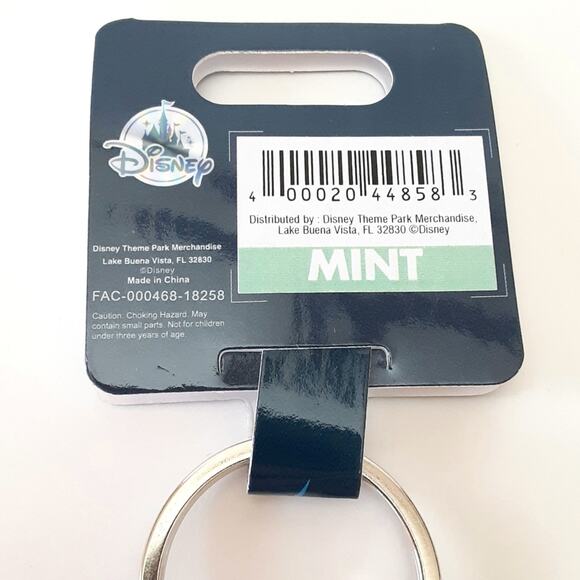 Disney Parks Walt Disney World Cinderella Castle Keychain Mickey Minnie NWT - Picture 5 of 5